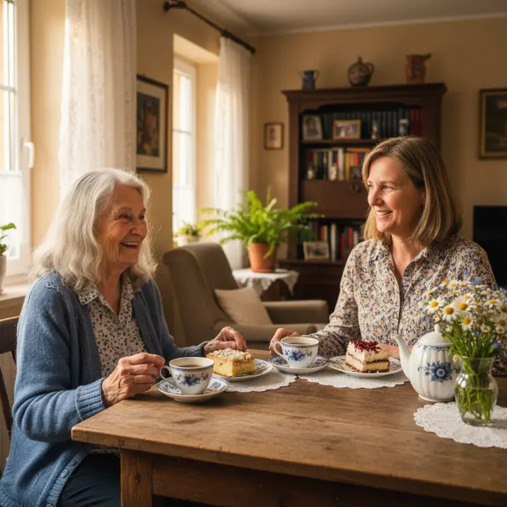 kaffeeklatsch zuhause