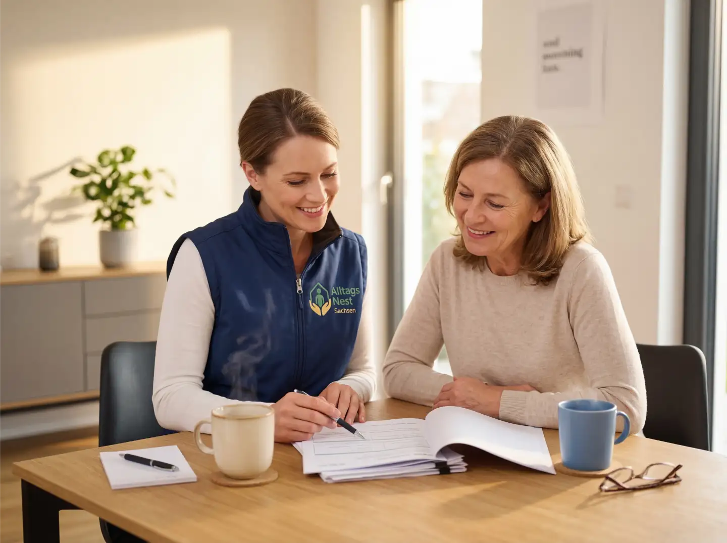 Beratungsgespräch Alltagsbegleitung Dresden